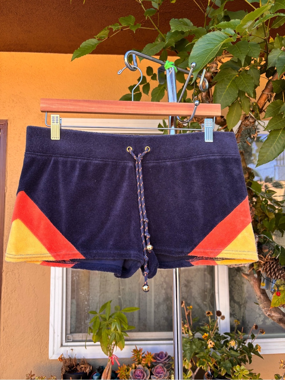 Regal Color Block Juicy Couture Vintage Y2K Terry Shorts Size M